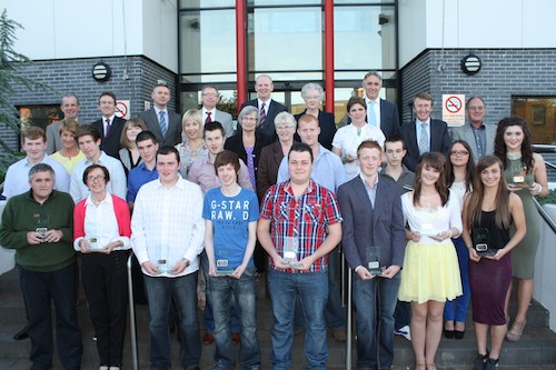 All Student Award Winners pictured with Brian Doran Chief Executive SRC and Board of Governors SRC.